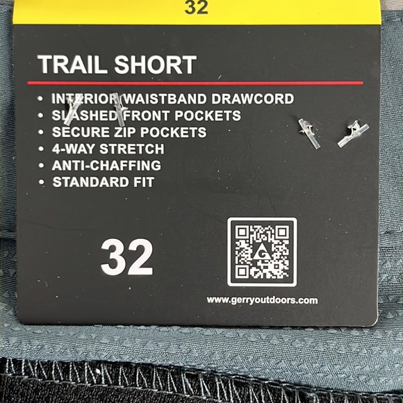 NEW! Gerry Mens Trail Shorts Size 32 - Picture 5 of 9